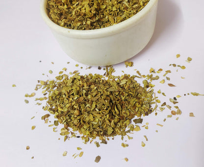 Marwar Oregano Leaves Dried and Crushed Oregano Flakes for Pizza, 200 Grams