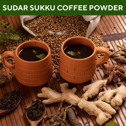 Sudar Sukku Malli Coffee Powder 500 grams | Chukku Kappi Powder | Dry Ginger Coriander Coffee Powder, Box