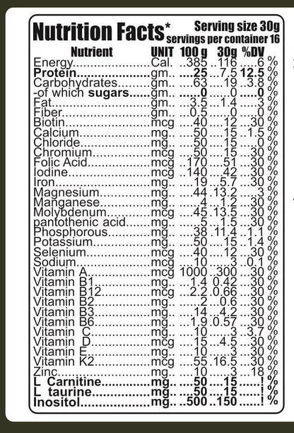 Develo Diabetic Protein Powder Sugar Free Food Supplement For Diabetes Care VeloProt Powder Men & Women Strawberry 500gm