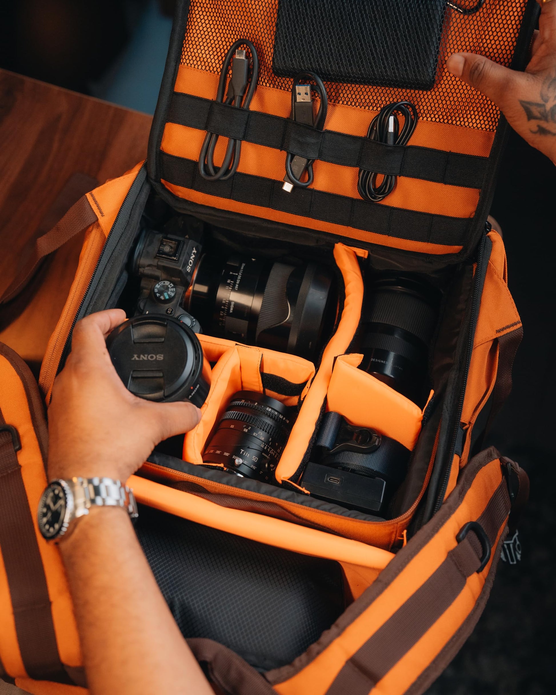 Camera Travel Backpack PANGO v2.0 (30L) with Detachable Camera Cube and- image 5