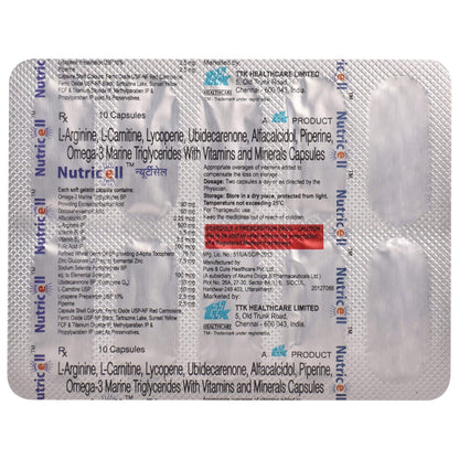 Nutricell - Strip of 10 Capsules