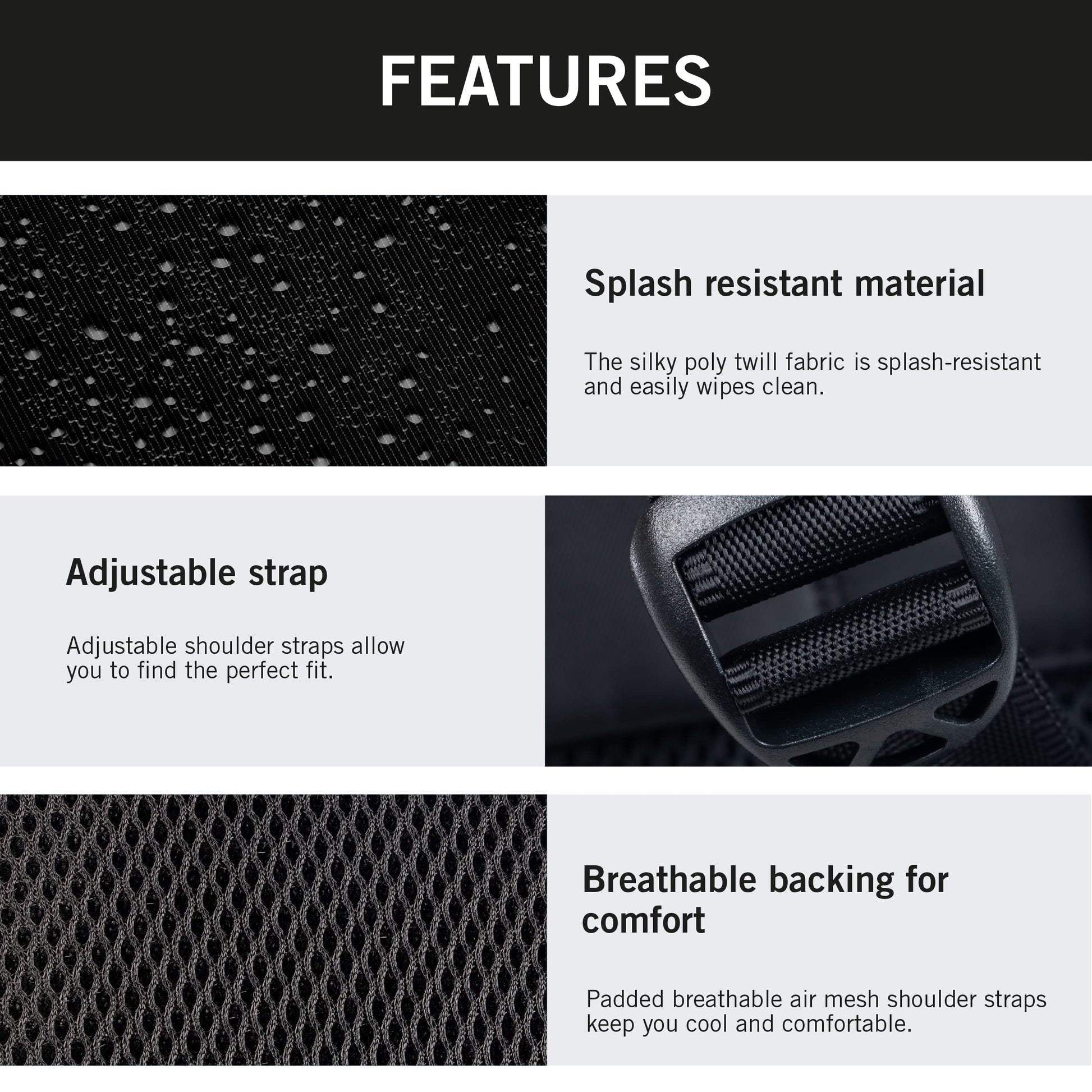 KENNETH COLE Reaction Sophie Women's Silky Nylon 15.0" Laptop & Tablet- image 3