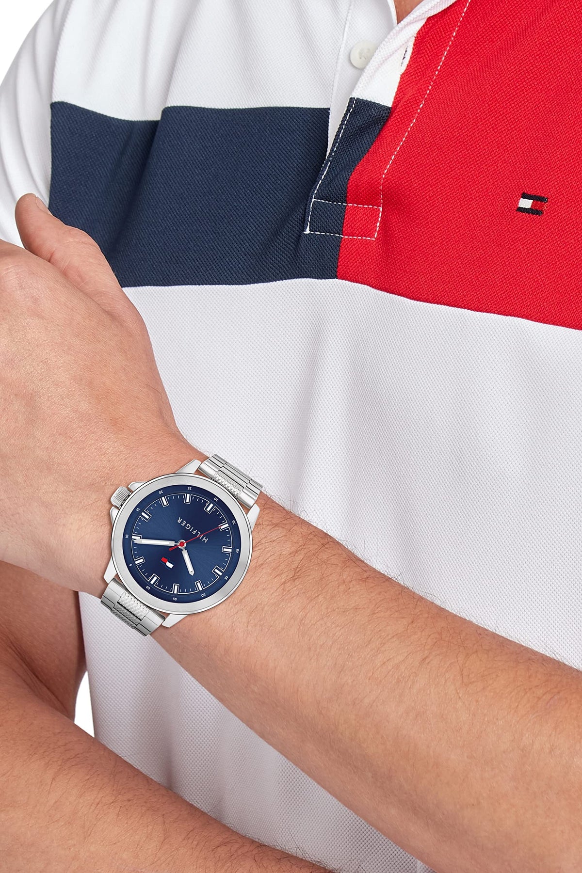Tommy Hilfiger Navy Blue Dial Analog Watch for Men