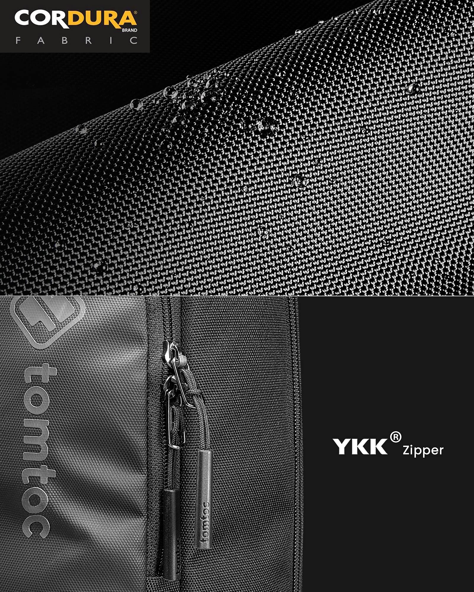 Tomtoc Explorer-T60 Laptop Backpack (16 Inch/15L), Black- image 5