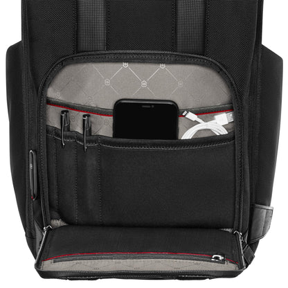 Victorinox Swiss Designed Deluxe Backpack, Laptop Bag For Men & Women, Architecture Urban 2, 23 Litres, Black, 653356