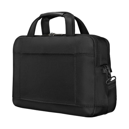 WENGER, BC Pro, 11.6-13.3 Inch Laptop Briefcase, 10 Liters Black Swiss Designed-Blend of Style and Function, 612269