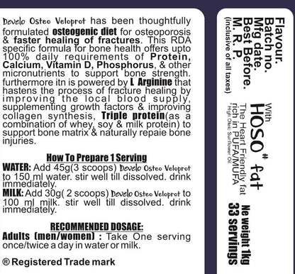 Develo Calcium & Protein Powder for Bone Health & Fracture Healing - 1- image 6