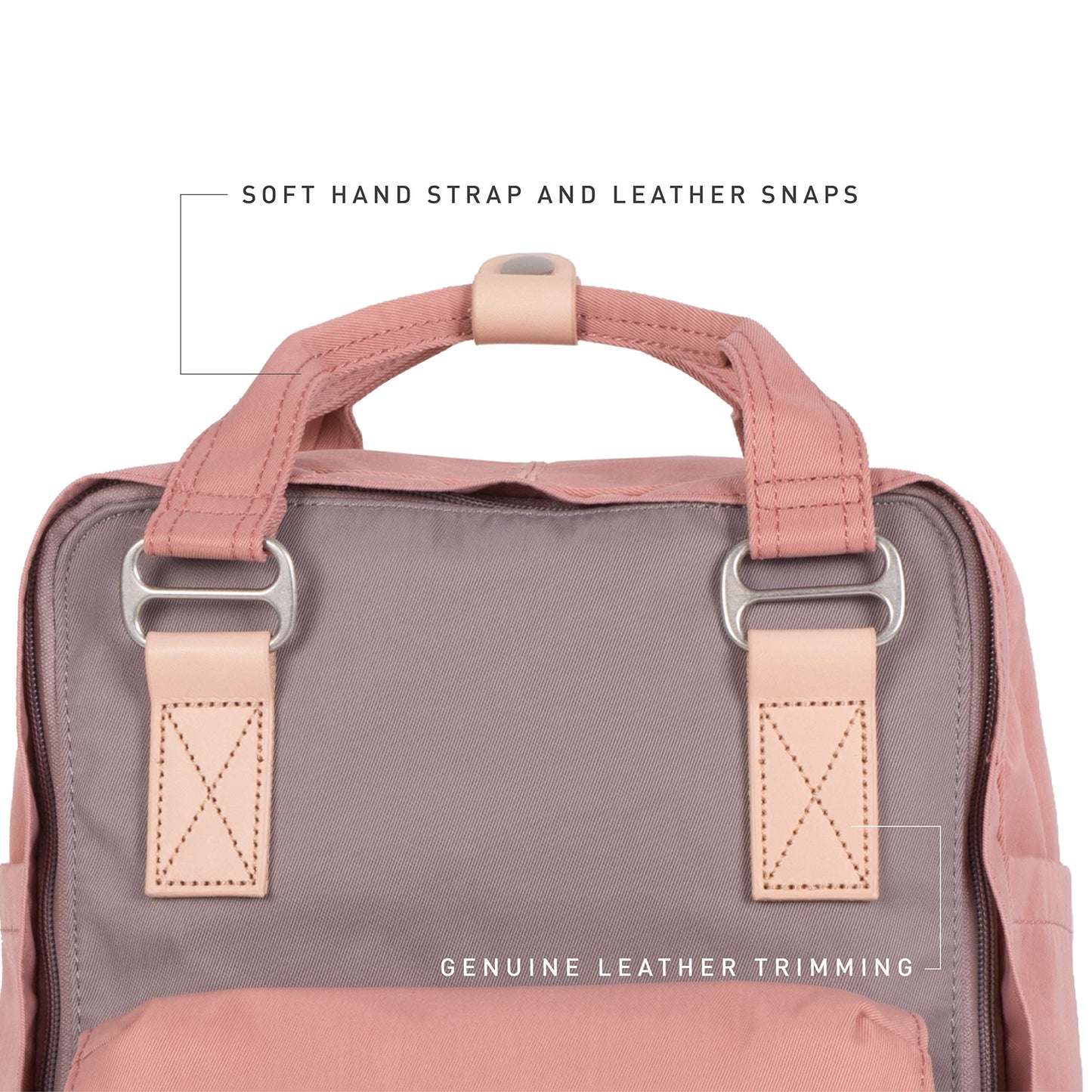 Doughnut Macaroon Classic 16L Backpack, Lightweight Water-Resistant Daypack with 14" Laptop Compartment, Unisex Casual Travel & School Bag