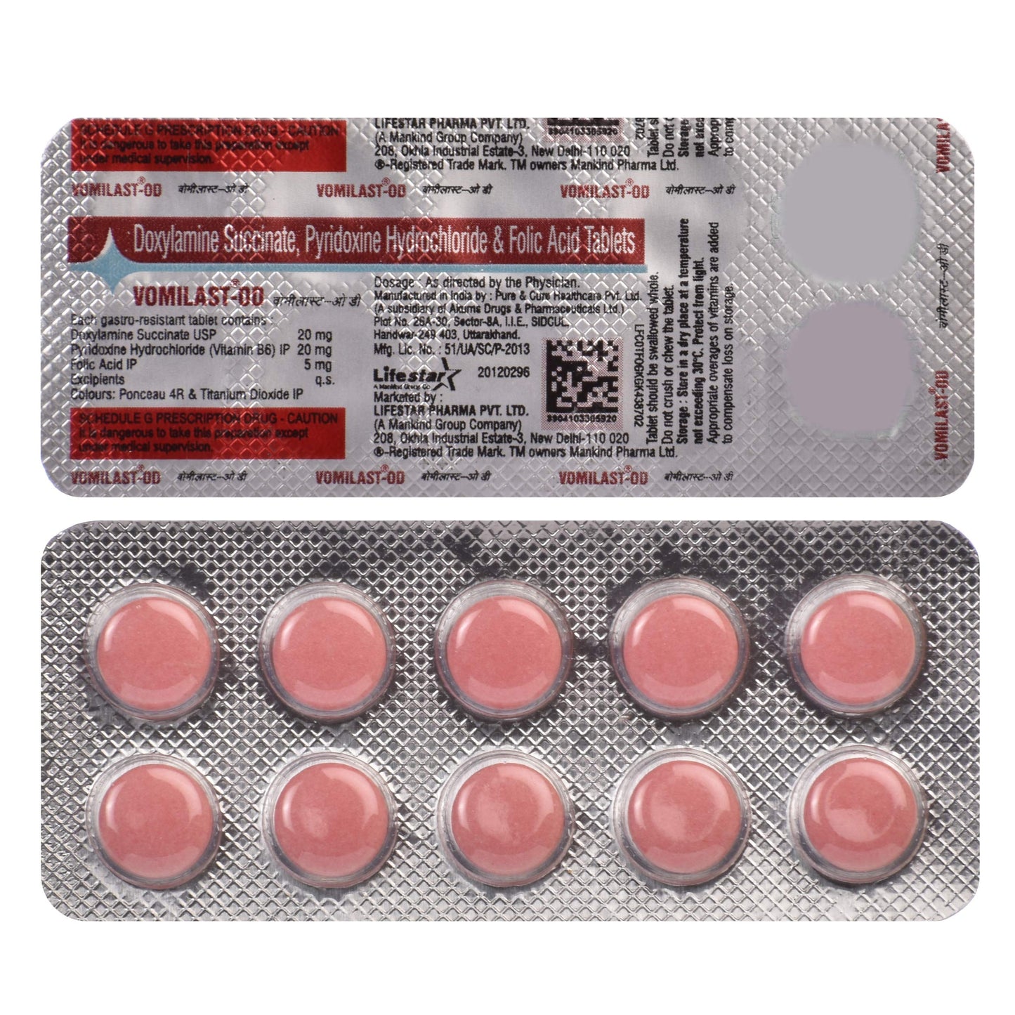 Vomilast OD - Strip of 10 Tablets