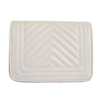 Lino Perros Women's Off-White Faux Leather Sling