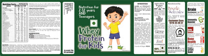 Develo Whey Protein Powder for Little Kids (2-12 years) & Teenager Children, Boys & Girls - 1kg Chocolate Flavour