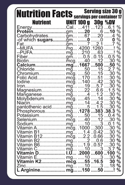 Develo Osteo Veloprot for Bone Health & Quick Fracture Healing - 500 g- image 7