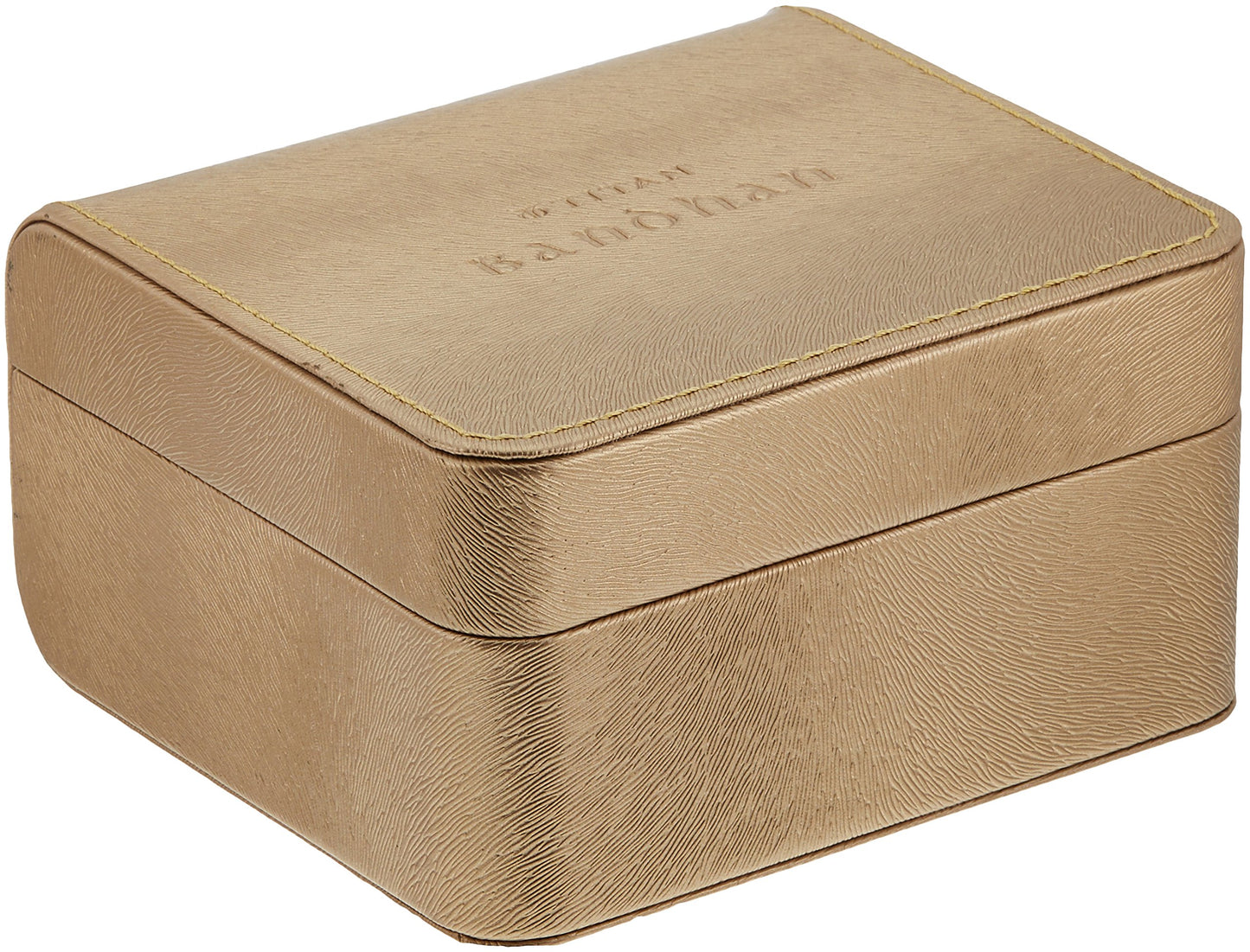 Titan Bandhan White Dial Quartz Multifunction Stainless Steel Strap wat- image 2