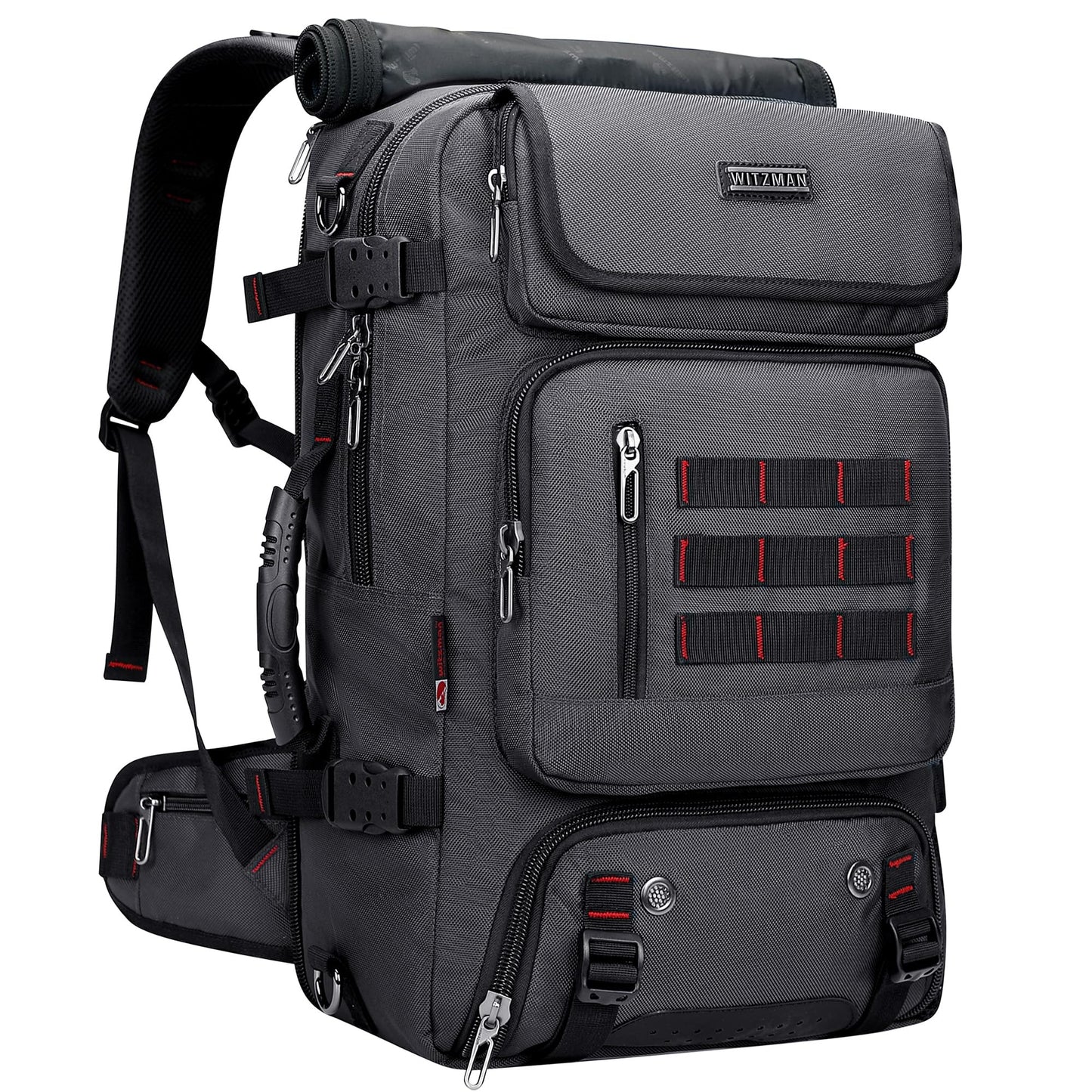 WITZMAN Carry on Travel Backpack for Men Airline Approved Convertible Nylon Lugg