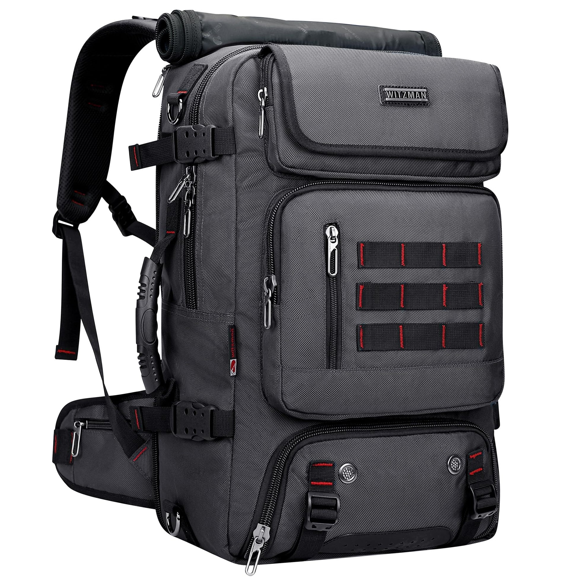 WITZMAN Carry on Travel Backpack for Men Airline Approved Convertible Nylon Lugg