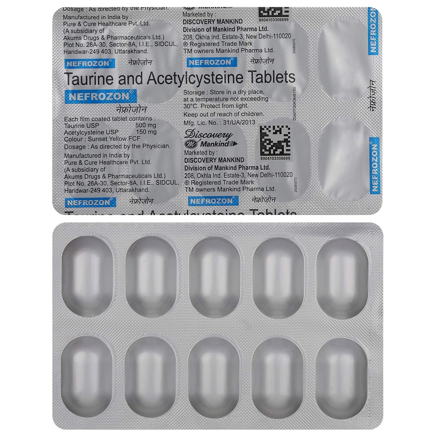 Nefrozon - Strip of 10 Tablets