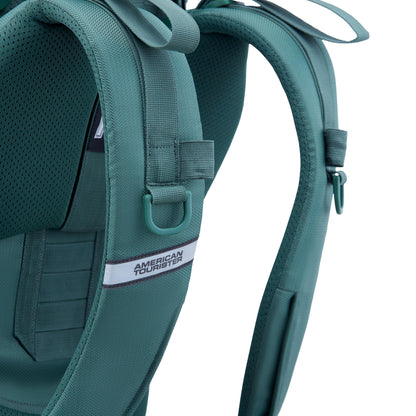 American Tourister Yeti Pro | 60 Ltrs | 2 Compartments | Bottle Pocket | Ergonomic Padded Back Panel & Shoulder Straps | Rucksack | 1 Year International Warranty | Green