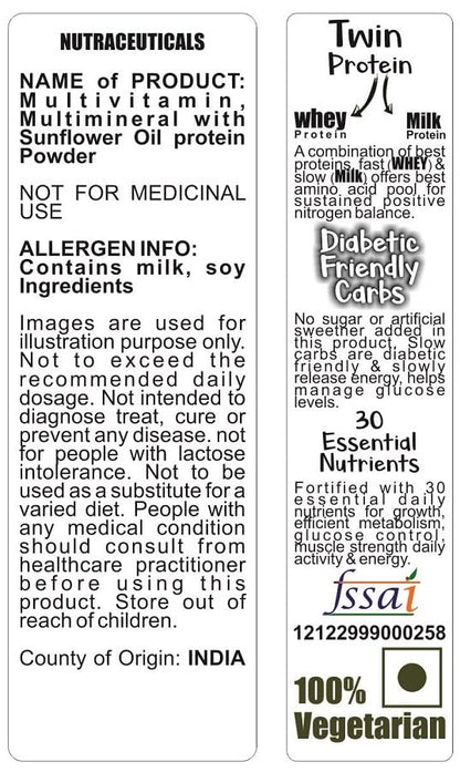 Develo Whey Protein Powder Sugar Free Snack for Diabetes Care - 1kg (Pa- image 5