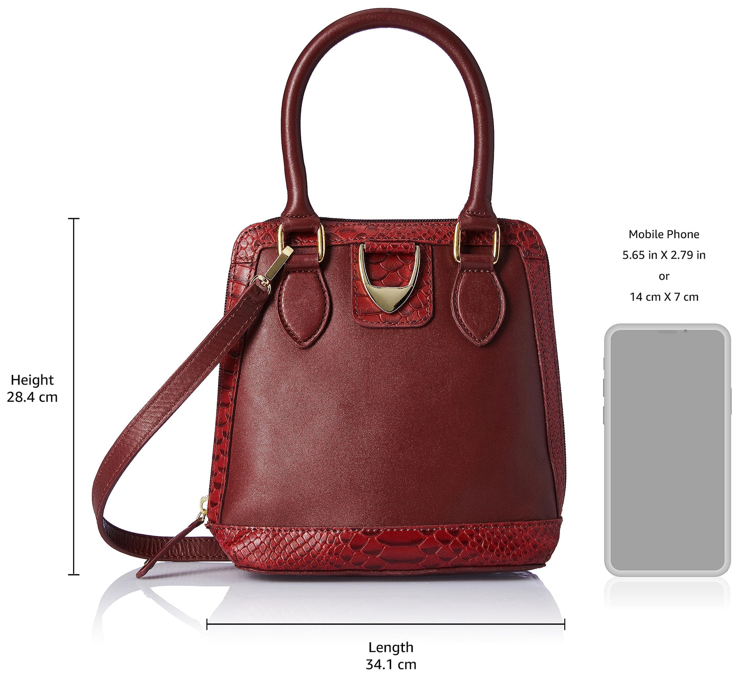 Hidesign Women's Leather Crossbody Bag