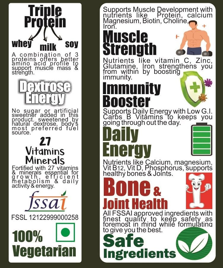 Develo Diabetic Protein Powder Sugar Free Supplement for Men & Women –- image 3