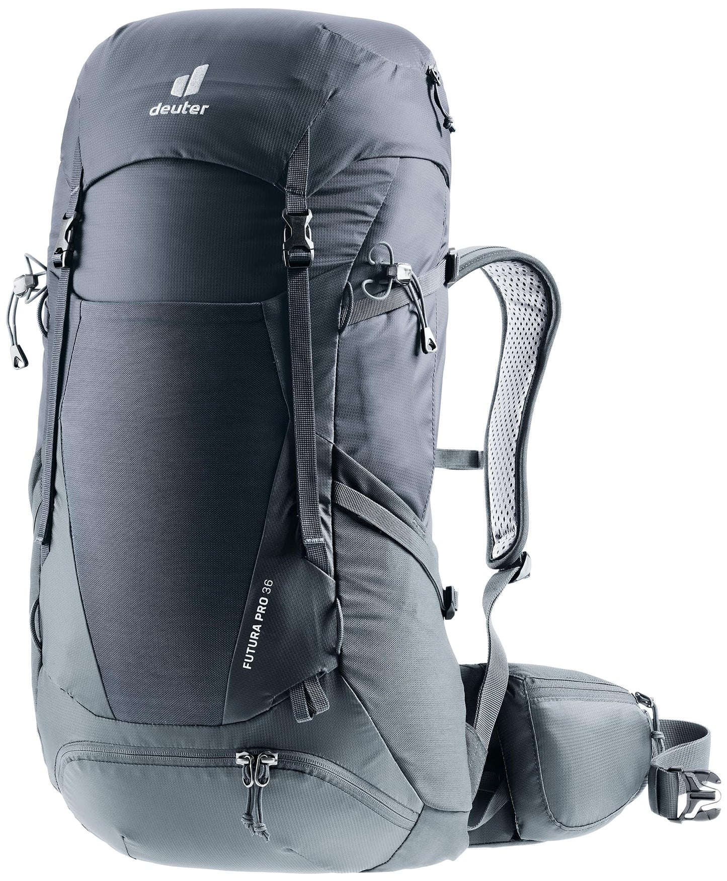 DEUTER Unisex Futura Pro 36L Hiking & Trekking Rucksack Bag, Grey