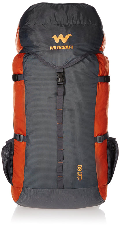 Wildcraft 60 Ltrs Orange 2 Compartment Rucksack (8903338073833)