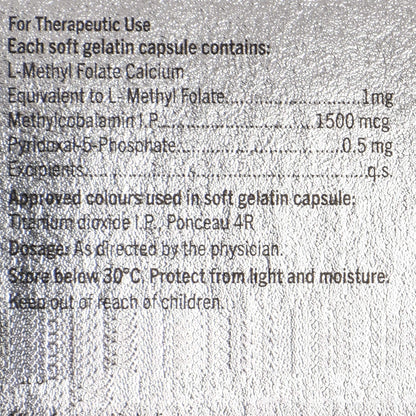 Folvite Active - Strip of 15 Capsules