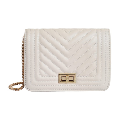 Lino Perros Women's Off-White Faux Leather Sling
