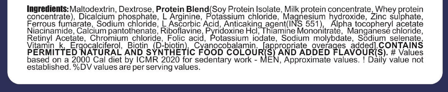 Develo Calcium, Vitamin D3 & Protein Powder for Bone Health & Fracture Healing for Men & Women- 1 kg (Kesar Badam) Flavour