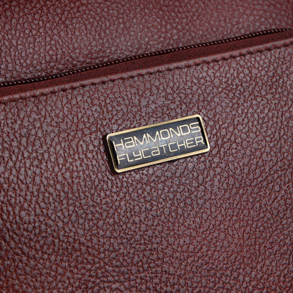 HAMMONDS FLYCATCHER Unisex Genuine Leather Brown Sling Messenger Bag (SB1171BR) (Brown)