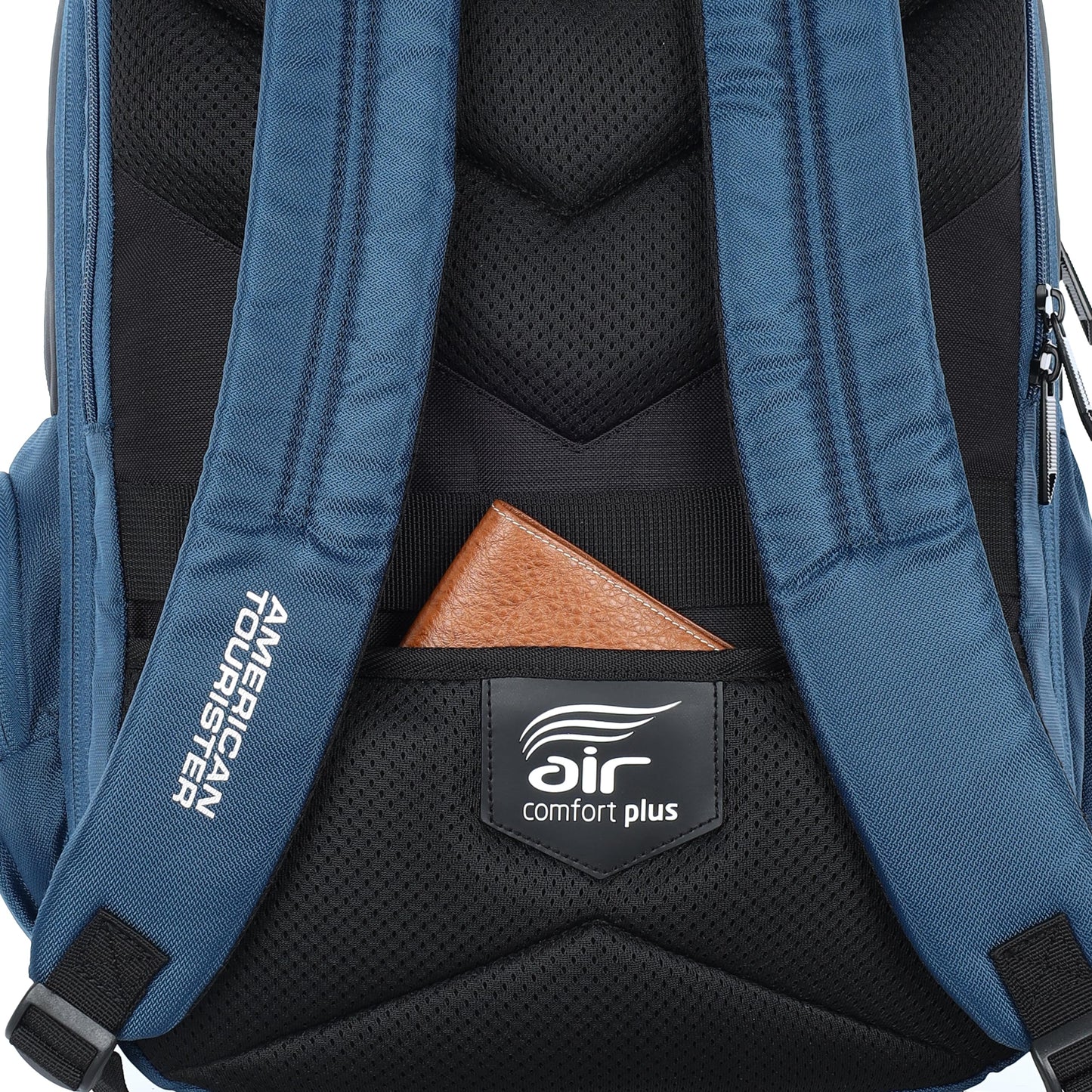American Tourister Segno 2.0 Exp | 39 Ltrs | 3 Compartments | Bottle Pocket | Ergonomic Padded Back Panel & Shoulder Straps | Executive Backpack | 1 Year International Warranty | Navy