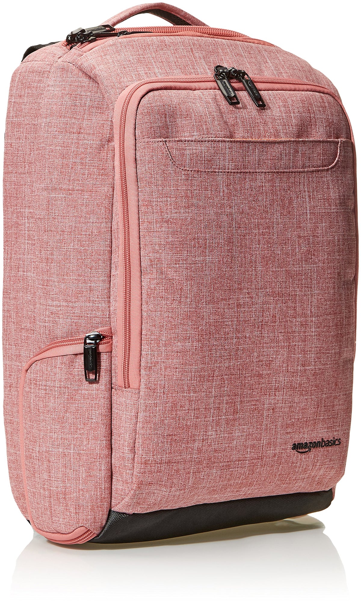 AmazonBasics Slim Carry On Laptop Travel Overnight Backpack - Salmon