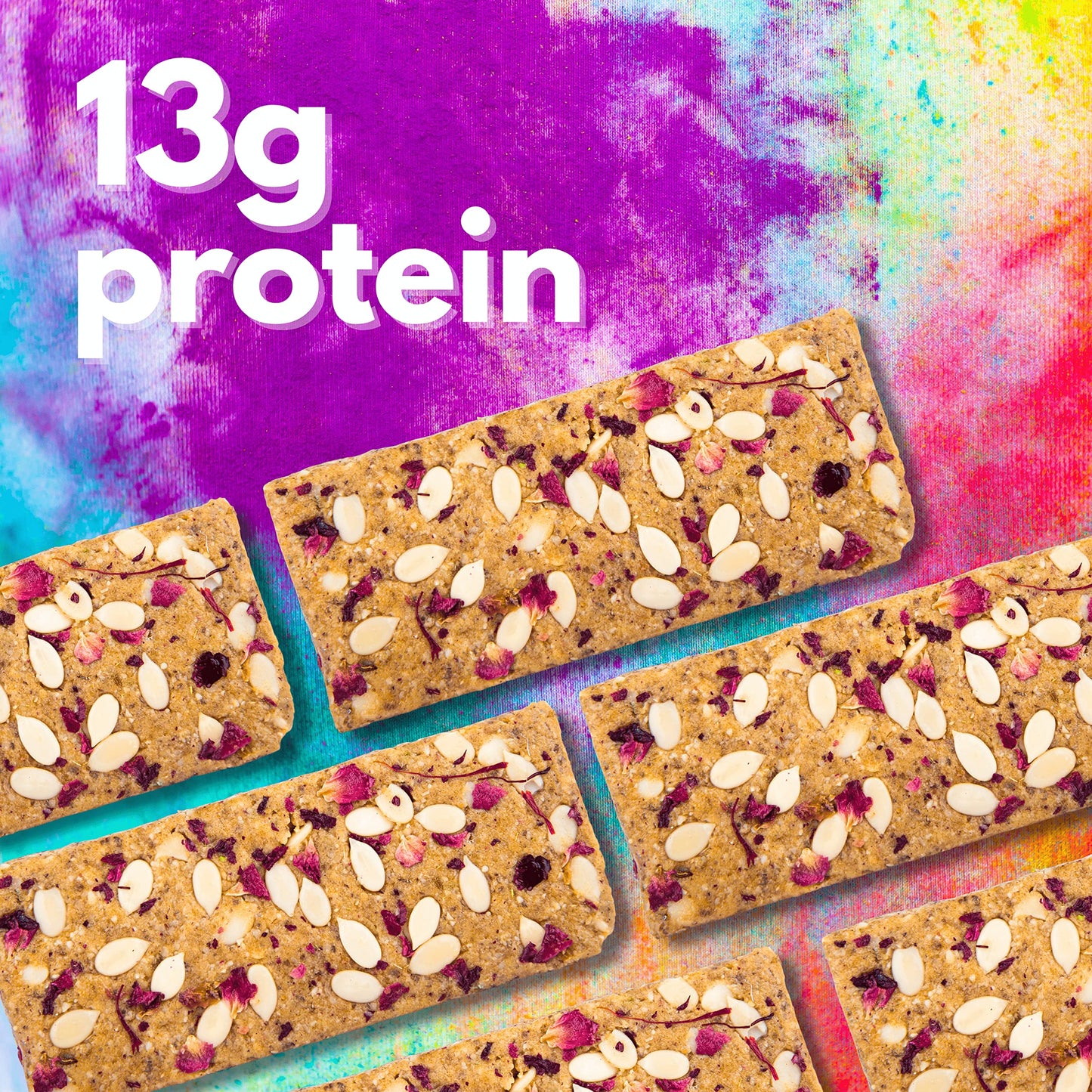 MONKEY BAR - Kesar Thandai Protein Bars - 8 Bars, 50g each, 13g Protein- image 3