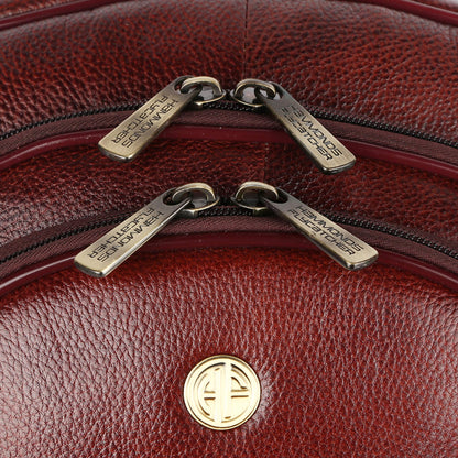 HAMMONDS FLYCATCHER Unisex Genuine Leather Laptop Backpack Bag & Padded- image 2