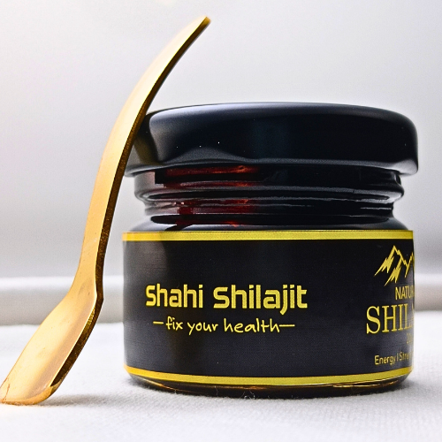 Shahi Shilajit Pure Ayurvedic Raw Shilajit/Shilajeet Resin (Semi Liquid) for Men & Women - 20 Gram