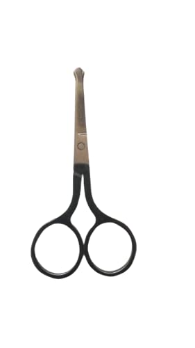 Professional Grooming Scissors for Facial Hair Removal