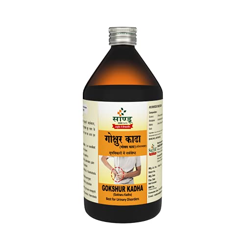 Sandu Gokshur Kadha (Sandu Gokharu Kadha) | Ayurvedic Medicine for Urinary Problems (450 ml)