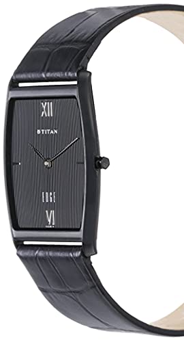 Titan Edge Analog Black Dial Men's Watch-NN1044NL01/NP1044NL01