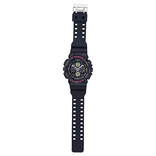 Casio G-Shock Men Black Dial Analog-Digital GA-140-1A4DR ( G976 )