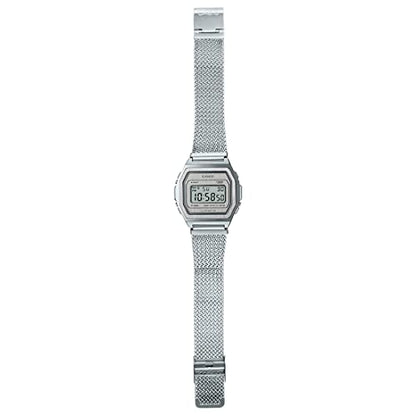 Casio Vintage Digital Silver Dial Unisex A1000MA-7DF (D278)