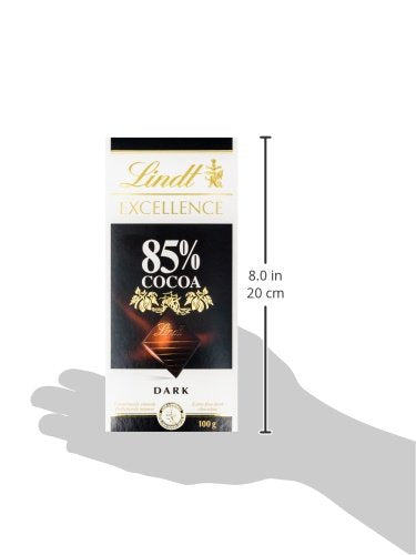 LINDT EXCELLENCE 85% Cocoa Extra Fine Dark Chocolate 100g