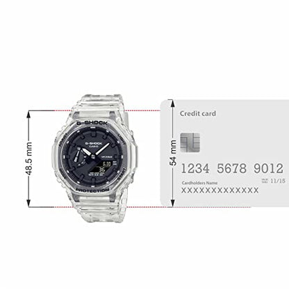 Casio G-Shock Men Black Dial Analog-Digital GA-2100SKE-7ADR (G1102)