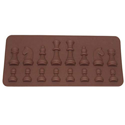 Bakefy® chesse Silicone Mold Chess Silicone Mold Craft Mold Shape for Making Small Chocolate Cake Decoration Baking Party Supplies