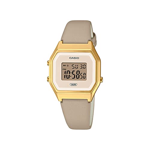 Casio Digital Pink Dial Unisex's Watch-LA680WEGL-5DF