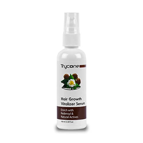 Trycone Onion Hair Vitalizer Serum For Hair Growth & Hair Fall Control Enrich with Redensyl, Black S, Biotin & many Actives & Vital Nutrients – 100 Ml