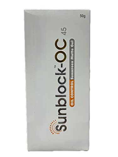 JEEVANDIP Sunblock Oc SPF 45 UVA PA+++ Oil Control Matte Sunscreen Gel - 50gm