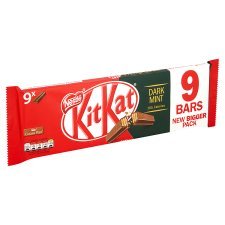 Nestle Kitkat Dark Mint-9*2 Finger, 186.3g
