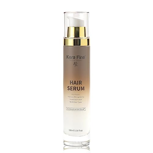 Kera Fine Hair Serum | 100ml | Rich Repair Improves Manageability Smooth & Protect | For All Hair Types