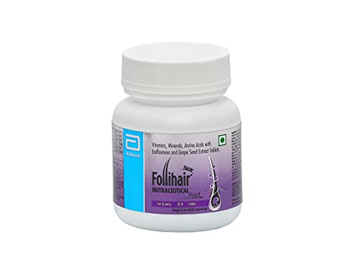 Follihair New Nutraceutical Pack of 30N Tablets Bottle