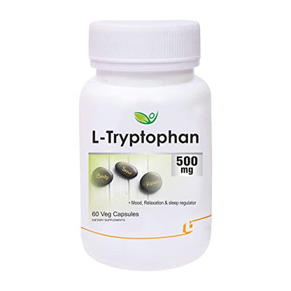 Biotrex Nutraceuticals L-Tryptophan 500mg - 60 Capsules